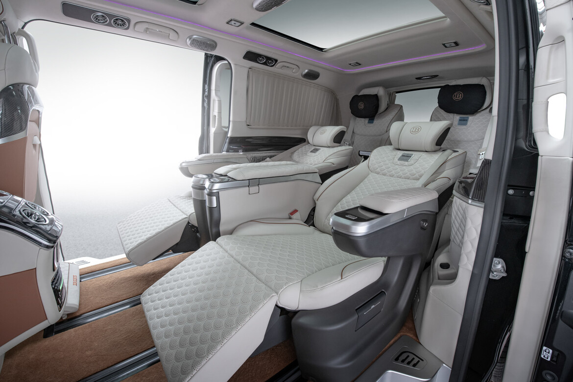 Brabus Mercedes-Benz Viano Lounge concept blends luxury with